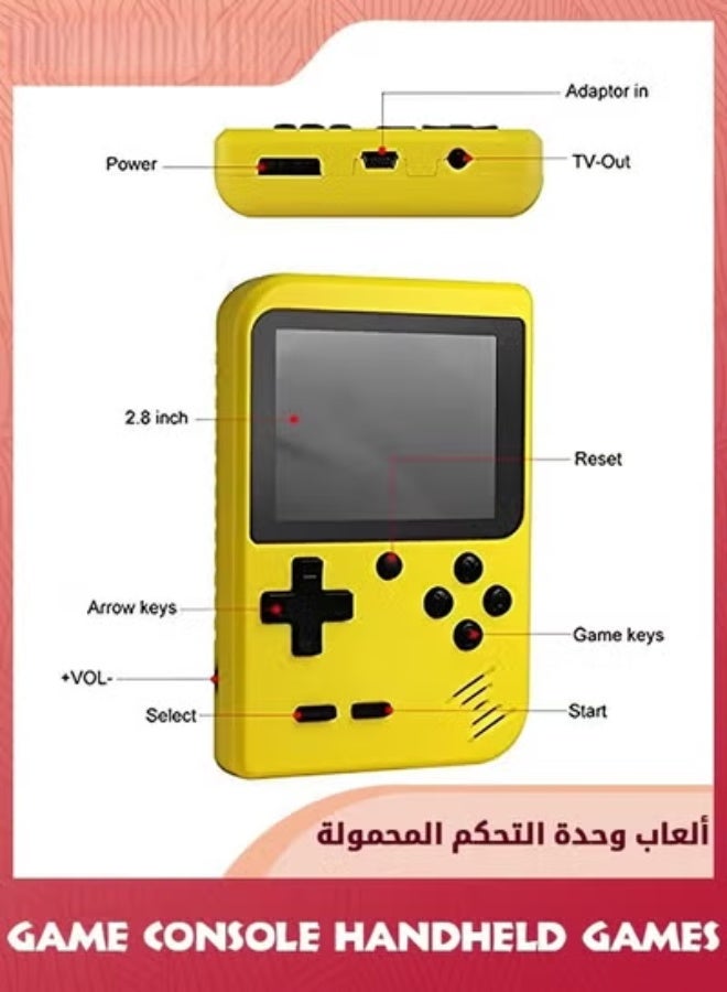 EETU Game Box And Game Controller,400 In 1 Retro Games Upgraded Version,Mini Portable Console Gamebox,Classic Retro Video Games With Rechargeable Battery,Support 2 Players And Tv Connection - Image 2